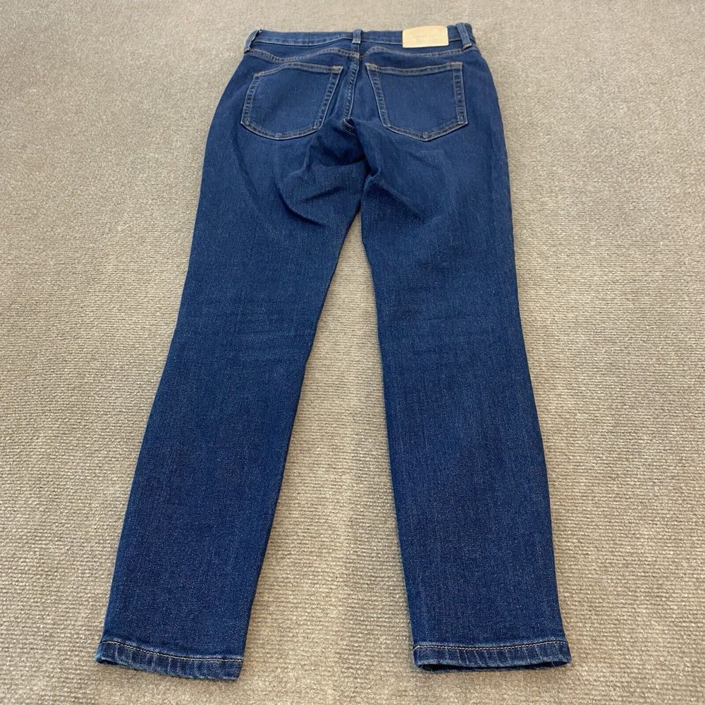 Everlane High Rise Skinny Jeans Womens Size 26 Stretch Ankle Blue Denim‎